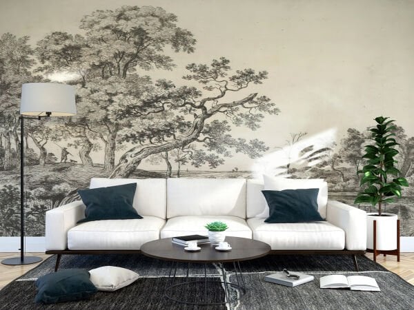 Çınar Ağacı Ormanı Duvar Kağıdı