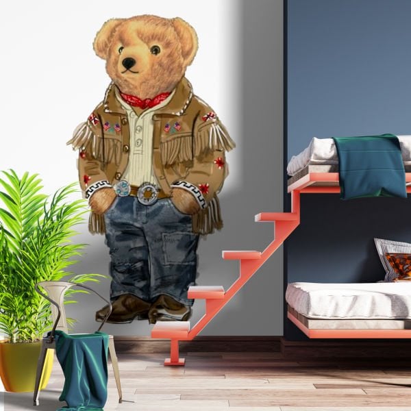 Teddy Bear Çocuk Pano Kağıt Oyuncak Ayı