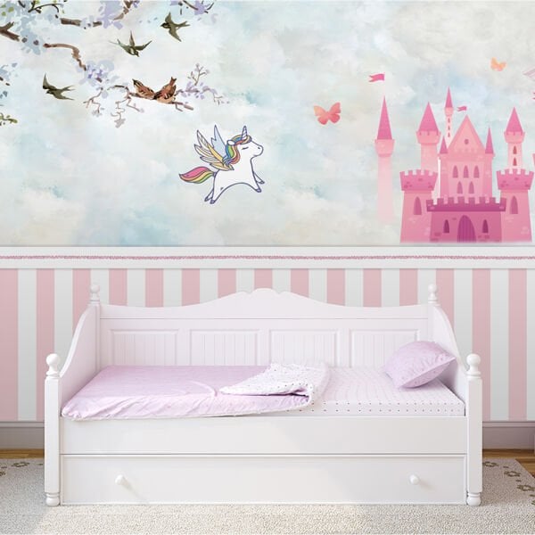 Pembe Şato Little Ponny Duvar Kağıdı
