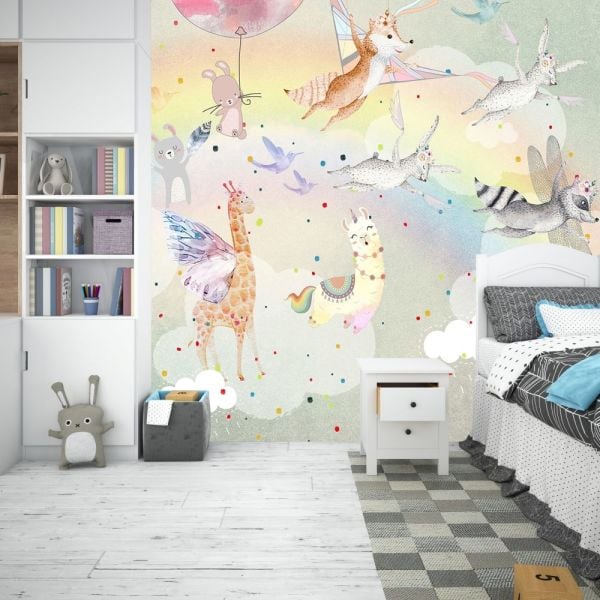 Bahar Dizisi Selen Uras Bebek Odası Duvar Kağıdı