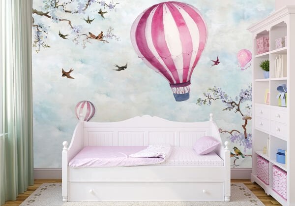 Sweet Dreams Pembe Balon Duvar Kağıdı