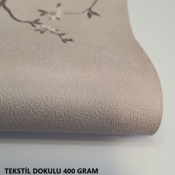 Kırlangıçlar Sepya Çam Ağaçları Sütun Duvar Kağıdı