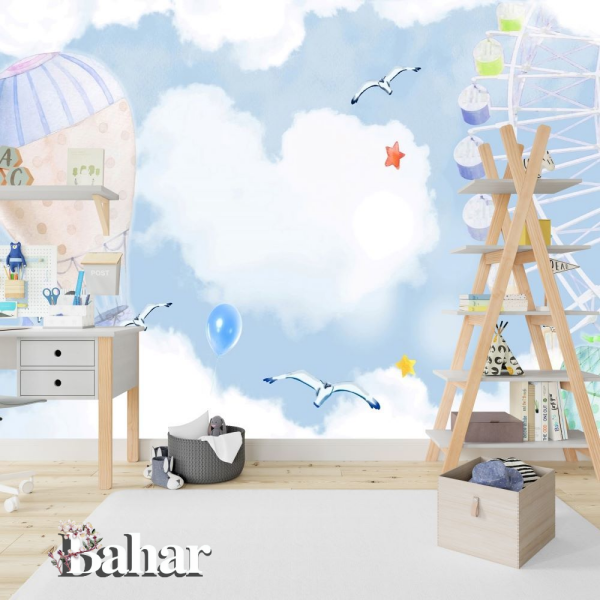 Bahar Dizisi Seren Ve Uras Bebek Odası Duvar Kağıdı