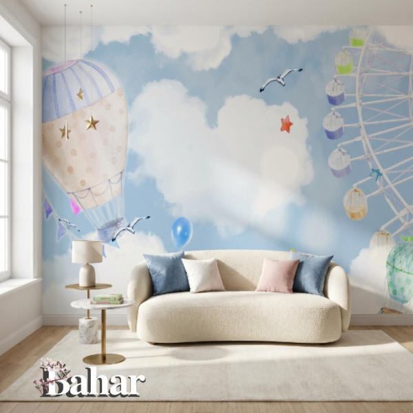 Bahar Dizisi Seren Ve Uras Bebek Odası Duvar Kağıdı