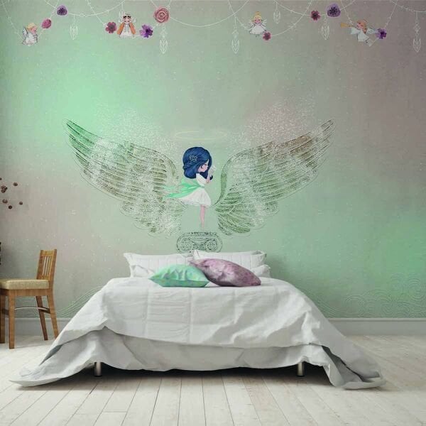 Blessed By Angel Melek Duvar Kağıdı