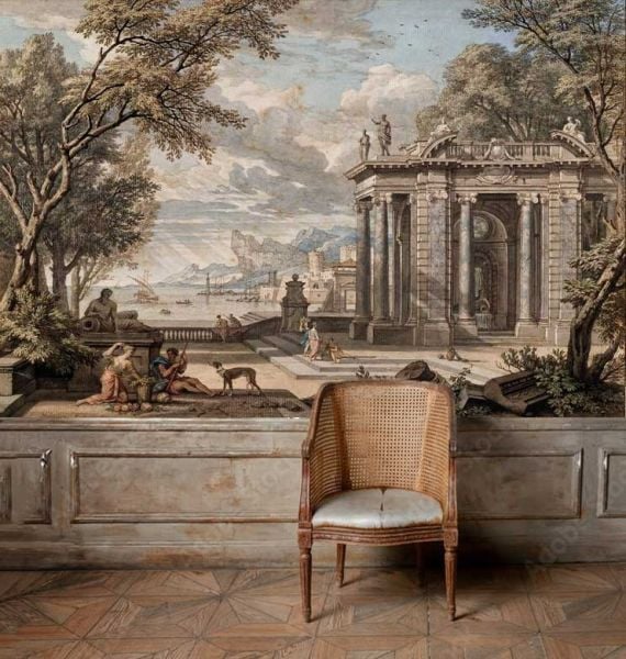 Rönesans Dönemi ve İnsanları Tasarım Duvar Kağıdı