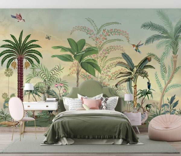 Doğayla Bütünleşen Zamansız Zarafet Duvar Kağıdı