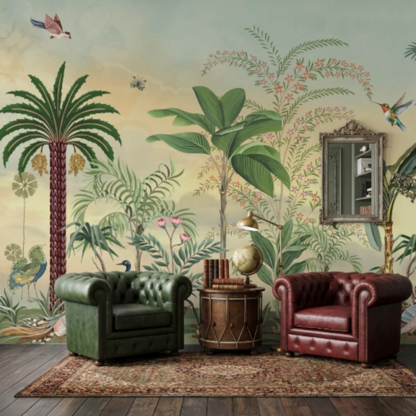 Doğayla Bütünleşen Zamansız Zarafet Duvar Kağıdı