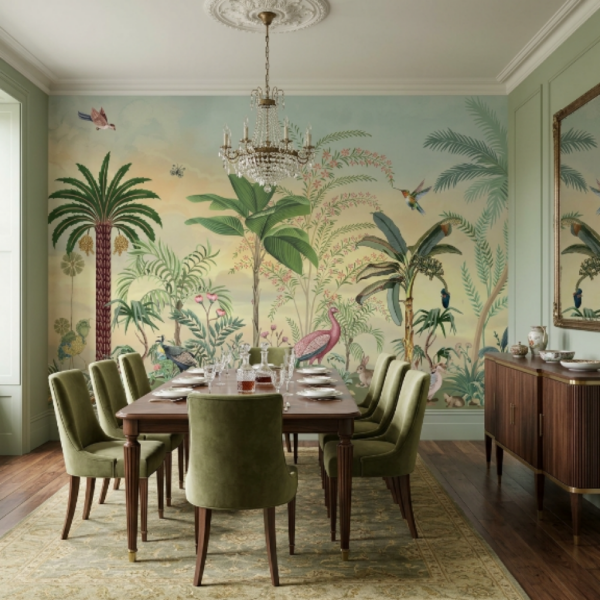 Doğayla Bütünleşen Zamansız Zarafet Duvar Kağıdı