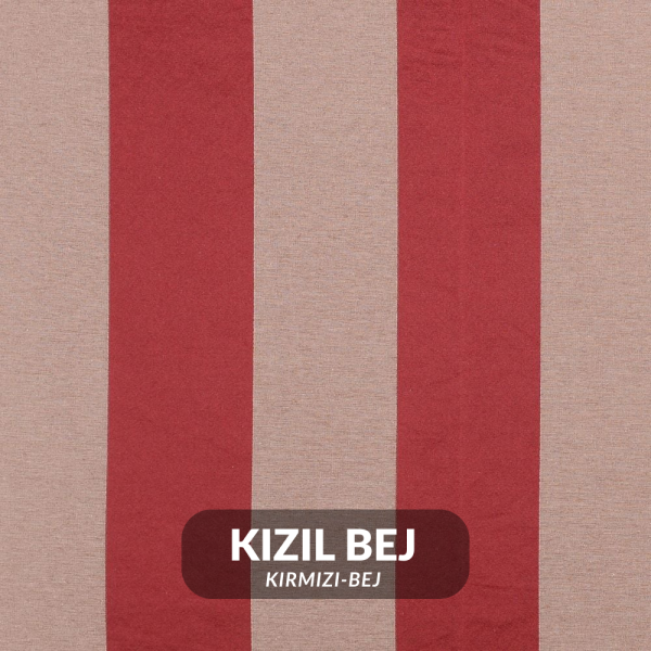 Saten Çizgili Döşemelik Perdelik Kumaş İthal Oniks Bej (Siyah Bej)