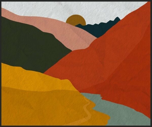 Kefaret Dizi Soyut Desenler Duvar Kağıdı