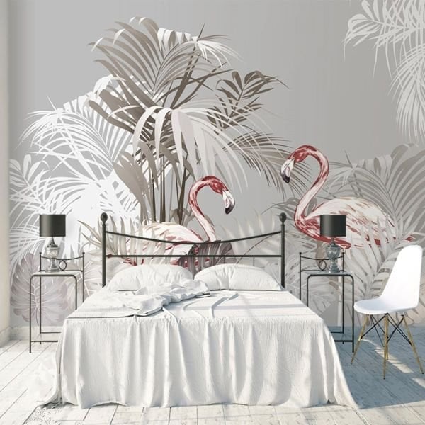 Vizon Renklerde Pelikanlar Duvar Kağıdı