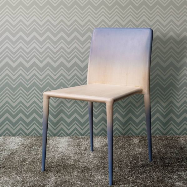 Missoni 4 Koleksiyonu İkonik Renkler Zigzag Duvar Kağıdı