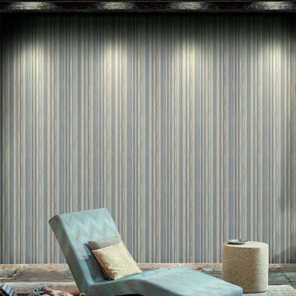 Missoni 4 Koleksiyonu Çizgili Gün Batımı Duvar Kağıdı