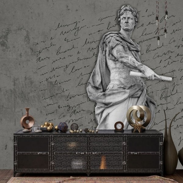 Hipokrat Yemini Üzerine David Heykeli Duvar Kağıdı