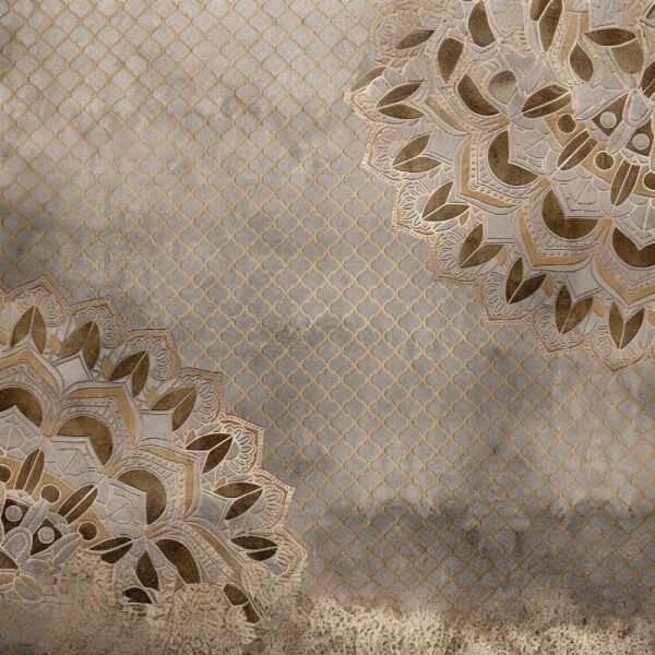 Brown Berlin Mandala Duvar Kağıdı