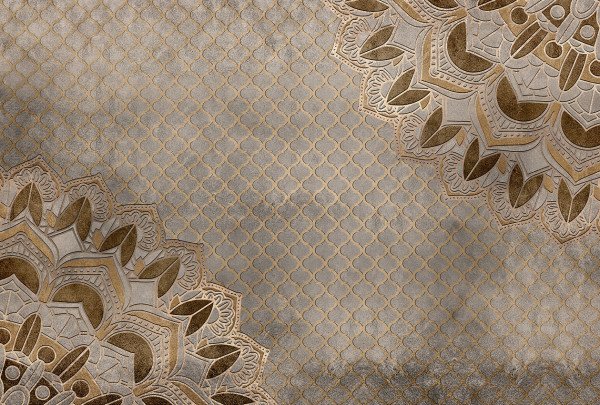 Brown Berlin Mandala Duvar Kağıdı