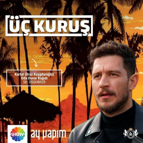 Üç Kuruş Dizi Kartal  ( Uraz Kaygılaroğlu ) Oda Duvar Kağıdı