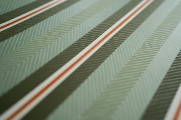 Pip Studio Blurred Lines Yeşil Duvar Kağıdı