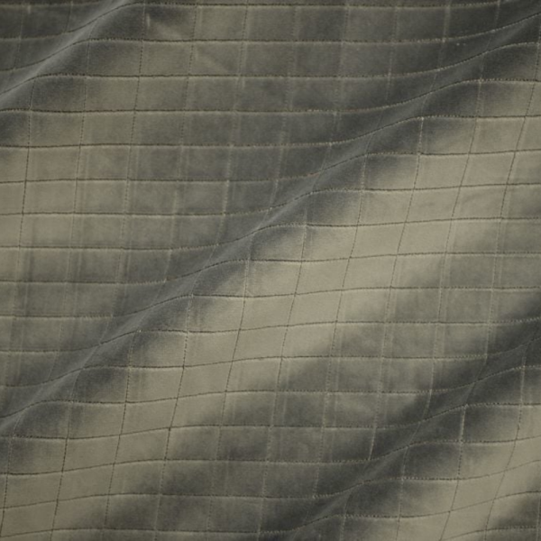 Karo Kadife Döşemelik Kumaş