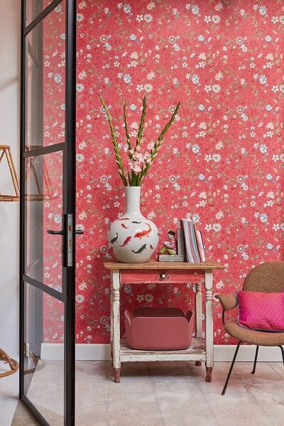 Pip Studio La Majorelle Pembe Duvar Kağıdı
