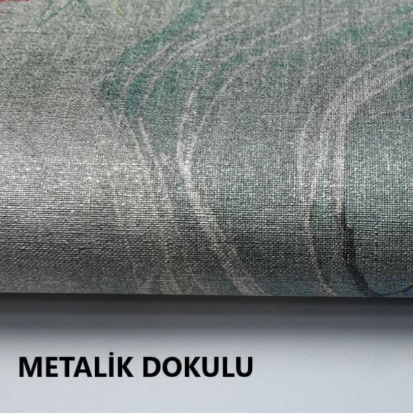 Zemheri Dizi Mavi Beyaz Suluboya Duvar Kağıdı