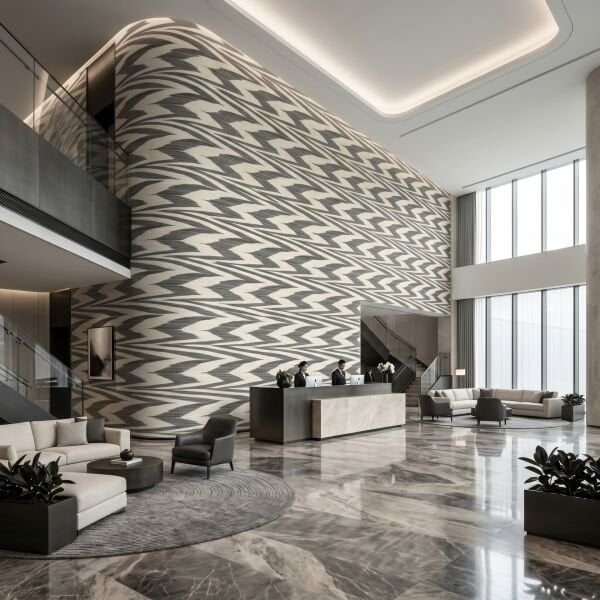 Missoni 4 Flamed Zigzag Koleksiyonu Duvar Kağıdı