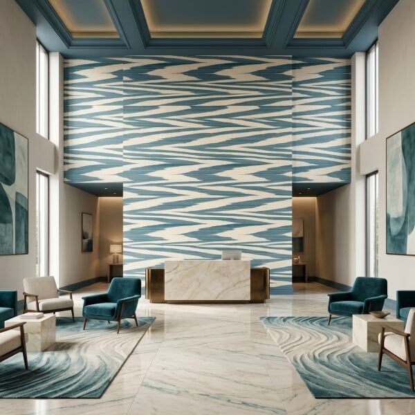 Missoni 4 Flamed Zigzag Koleksiyonu Duvar Kağıdı