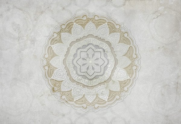 Brown Vienna Mandala Duvar Kağıdı