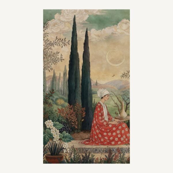 Lady&The Maid 3 Duvar Paneli