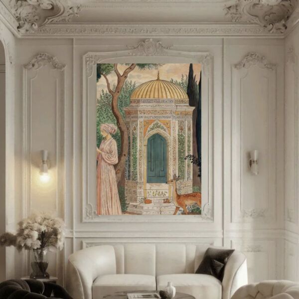 Lady&The Maid 3 Duvar Paneli