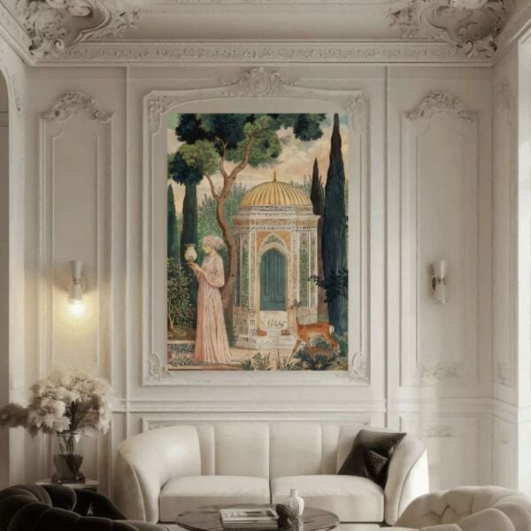 Lady&The Maid 3 Duvar Paneli