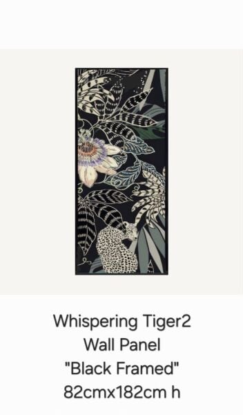 Whispering Tiger2 Duvar Paneli