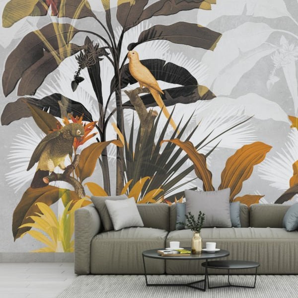 Uva Egzotik Orman Sonbahar Duvar Kağıdı