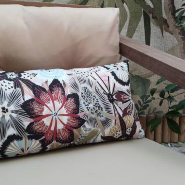Çiçek Desen Bel Yastığı