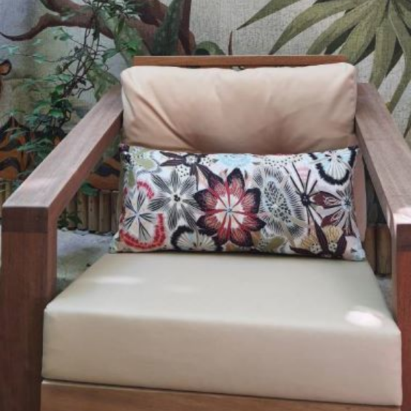 Çiçek Desen Bel Yastığı
