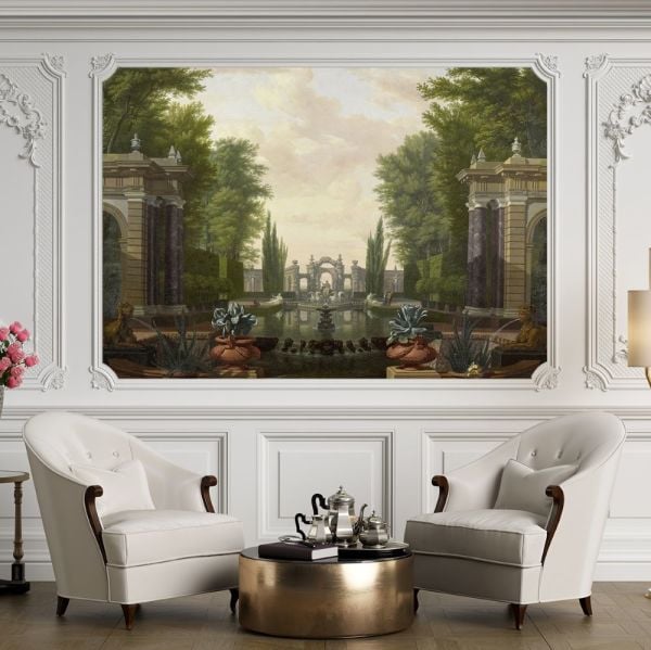 Tarihi Çeşmede Atlarla Gelen Kral Duvar Kağıdı