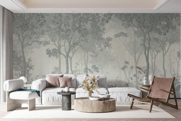 Forest Nordic Duvar Kağıdı