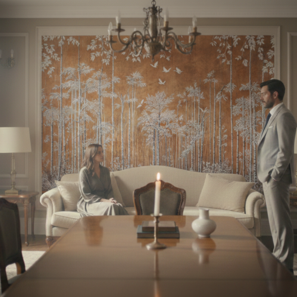 Bambu Desenli Duvar Kağıdı