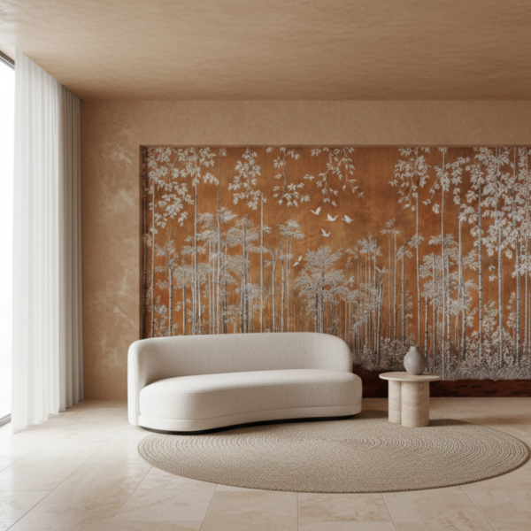 Bambu Desenli Duvar Kağıdı