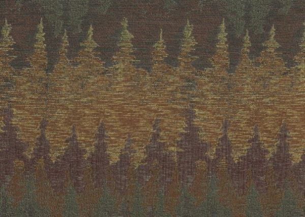 Missoni Home Alpler Koleksiyonu Mor Ve Kahve Tonları Duvar Kağıdı