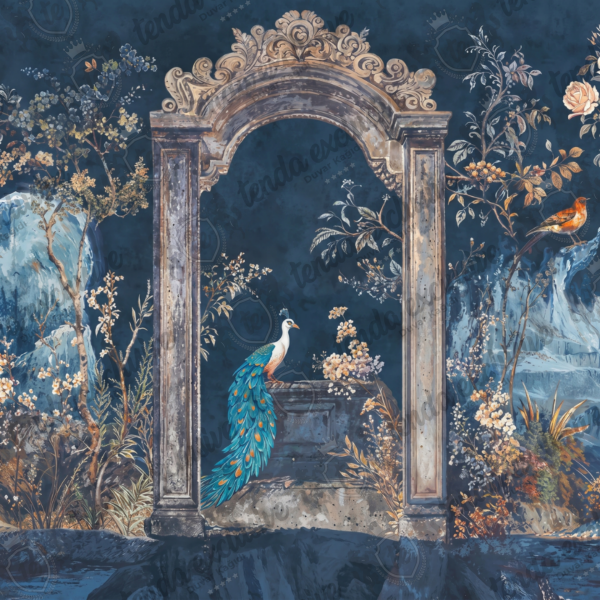 Kraliyet Bahçesi Tavuskuşu Manzara Duvar Kağıdı