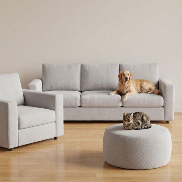 Noble Pati Dostu Kumaş İnci Krem Bej