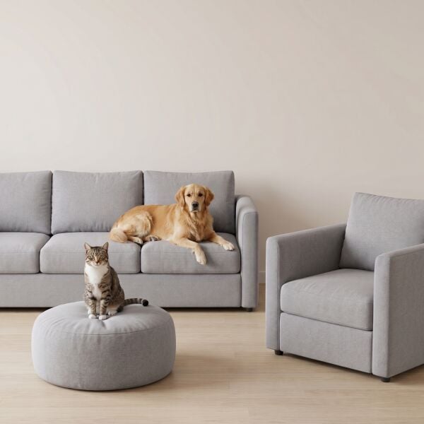 Noble Pati Dostu Kumaş Soft Krem Bej