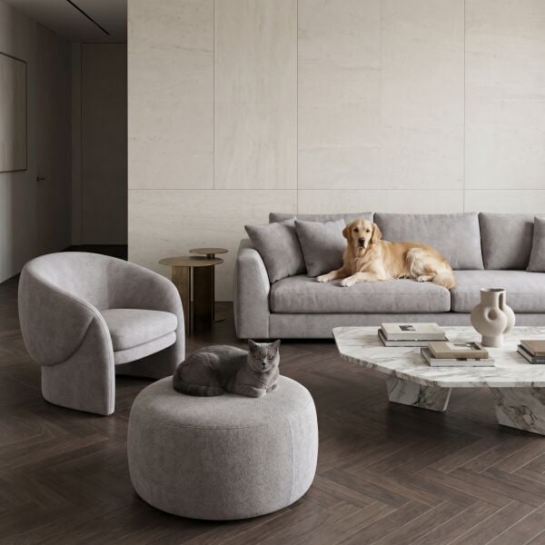 Noble Pati Dostu Kumaş Kum Krem Bej