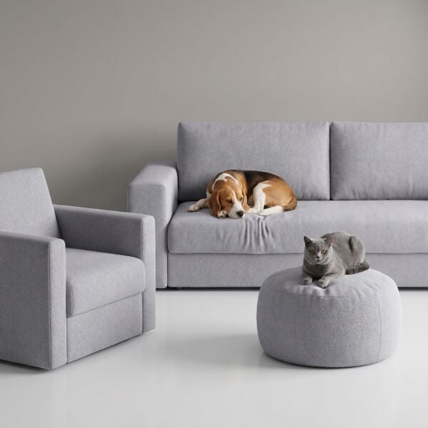 Noble Pati Dostu Kumaş Sis Krem Bej