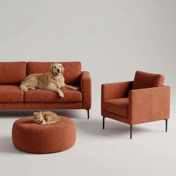 Noble Pati Dostu Kumaş Turuncu