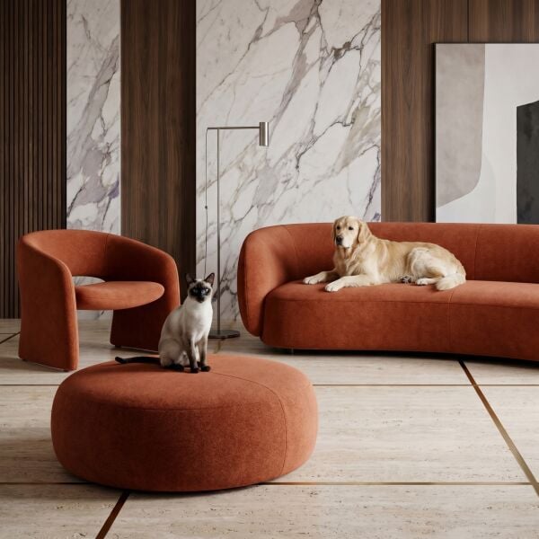 Noble Pati Dostu Kumaş Turuncu