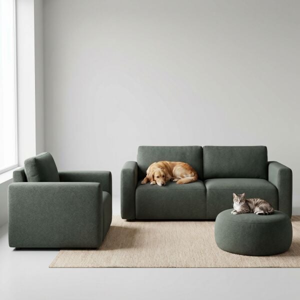 Noble Pati Dostu Kumaş Soft Yeşil