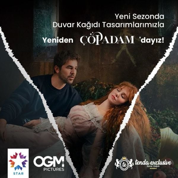 Çöp Adam Dizi Tamer (Engin Altan Düzyatan) Çalışma Odası Duvar Kağıdı